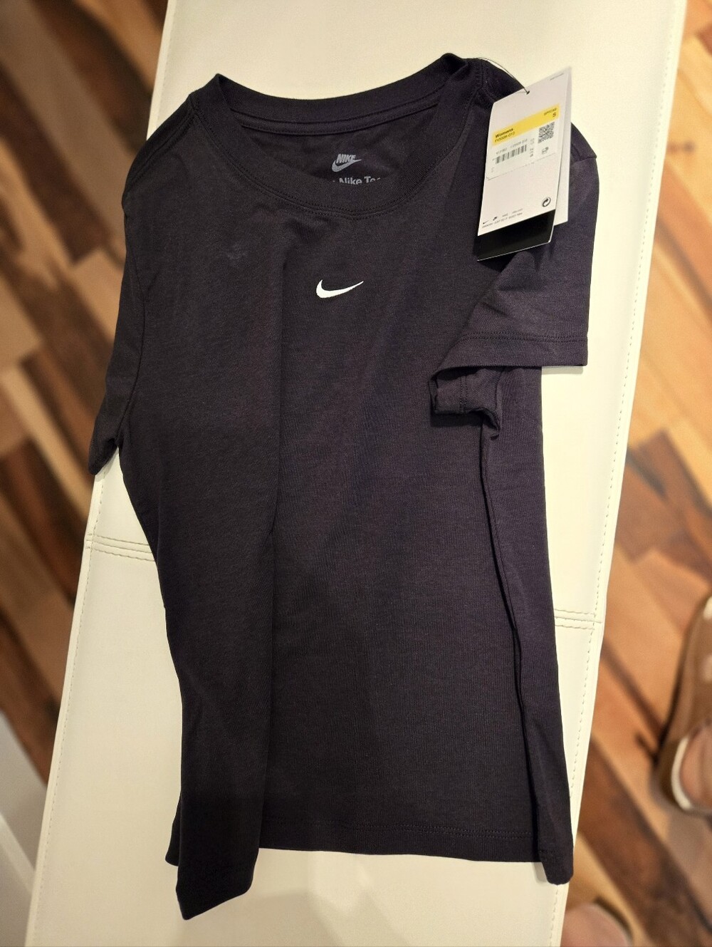 Nike Black Tee with White Tag